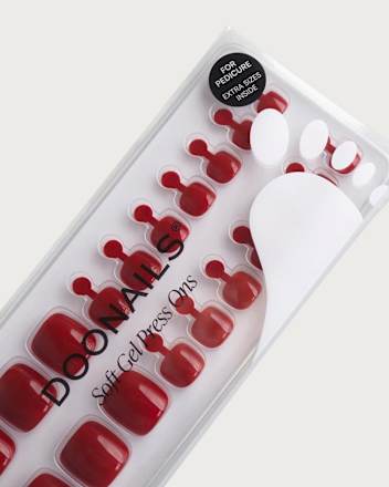 Künstliche Nägel, Soft Gel Press Ons Pediküre Mon Cheri, 30 St