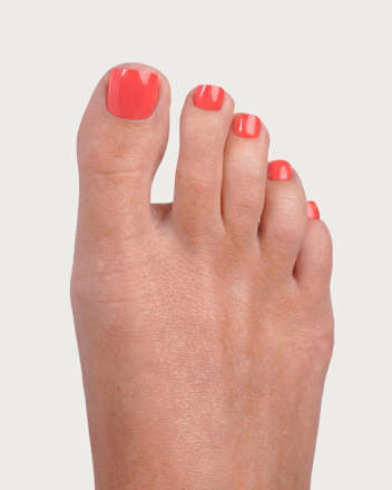Künstliche Nägel, Soft Gel Press Ons Pediküre Sunset Coral, 30 St