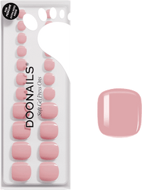 Künstliche Nägel, Soft Gel Press Ons Pediküre Valentine Crush, 30 St