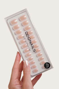 Künstliche Nägel, Soft Gel Press Ons Prosecco Extra Short Square, 30 St