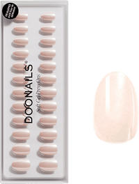 Künstliche Nägel, Soft Gel Press Ons Prosecco Short Round, 30 St