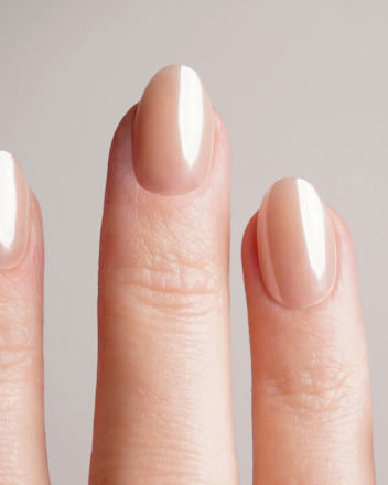 Künstliche Nägel, Soft Gel Press Ons Prosecco Short Round, 30 St