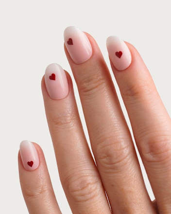 Künstliche Nägel, Soft Gel Press Ons Secret Crush, 30 St