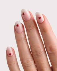 Künstliche Nägel, Soft Gel Press Ons Secret Crush, 30 St