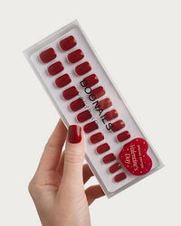 Künstliche Nägel, Soft Gel Press Ons Short Heartbreaker, 30 St