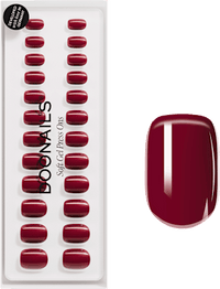 Künstliche Nägel, Soft Gel Press Ons Short Heartbreaker, 30 St