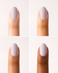Künstliche Nägel, Soft Gel Press Ons Soft Lilac Short Round, 30 St