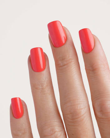 Künstliche Nägel, Soft Gel Press Ons Sunset Coral, 30 St Doonails