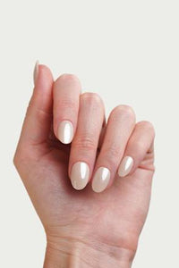 Künstliche Nägel, Soft Gel Press Ons Toffee Short Round, 30 St