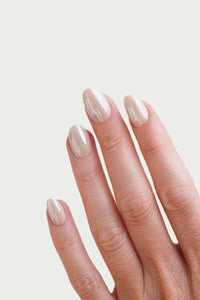 Künstliche Nägel, Soft Gel Press Ons Toffee Short Round, 30 St