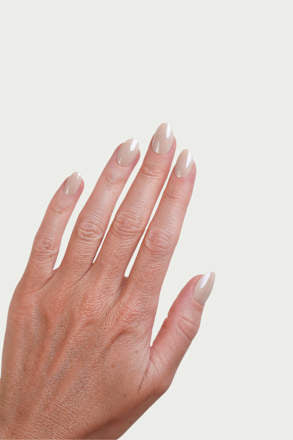 Künstliche Nägel, Soft Gel Press Ons Toffee Short Round, 30 St