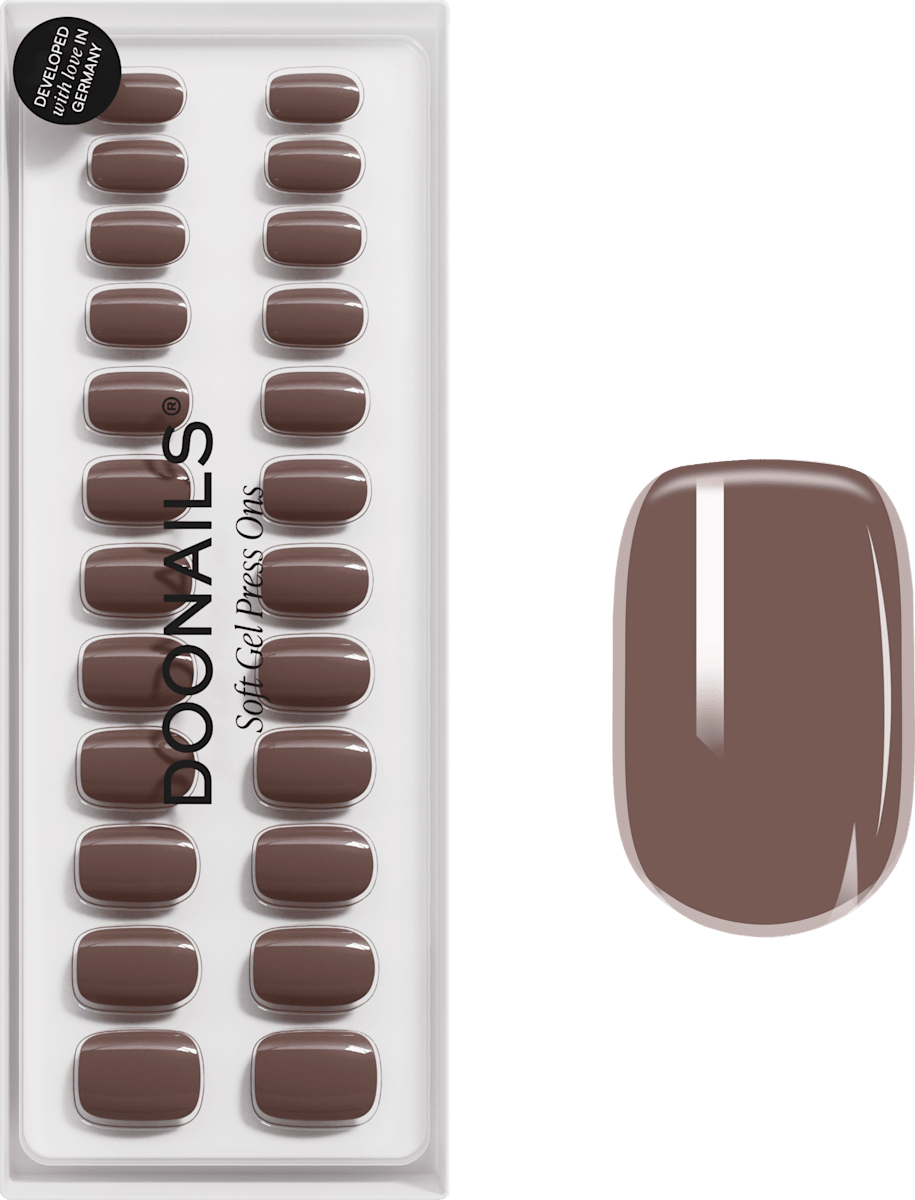 Doonails Künstliche Nägel, Soft Gel Press Ons Truffle Short Square, 30 St