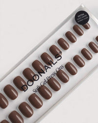 Doonails Künstliche Nägel, Soft Gel Press Ons Truffle Short Square, 30 St