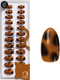 Doonails Künstliche Nägel, Soft Gel Press Ons Wild Heart Short Almond, 30 St