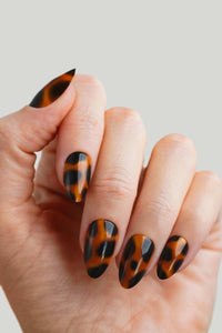 Doonails Künstliche Nägel, Soft Gel Press Ons Wild Heart Short Almond, 30 St