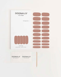 UV Gel Nagelfolien, Gel Strips Cappuccino, 20 St Doonails