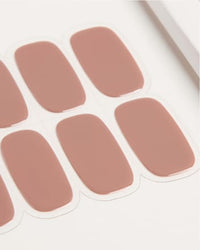 UV Gel Nagelfolien, Gel Strips Cappuccino, 20 St