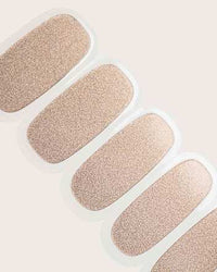UV Gel Nagelfolien, Gel Strips Gold Shimmer, 20 St
