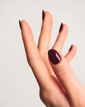 UV Gel Nagelfolien, Gel Strips Mani Plum Purple, 20 St