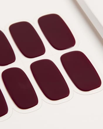 UV Gel Nagelfolien, Gel Strips Mani Plum Purple, 20 St