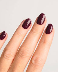 UV Gel Nagelfolien, Gel Strips Mani Plum Purple, 20 St