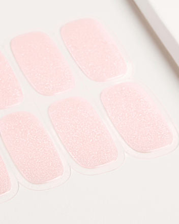 UV Gel Nagelfolien, Gel Strips Marshmallow, 20 St