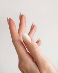 UV Gel Nagelfolien, Gel Strips Nude Glitter Babyboomer, 20 St