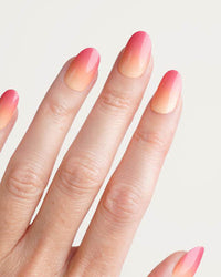 UV Gel Nagelfolien, Gel Strips Pink Ombre, 20 St Doonails