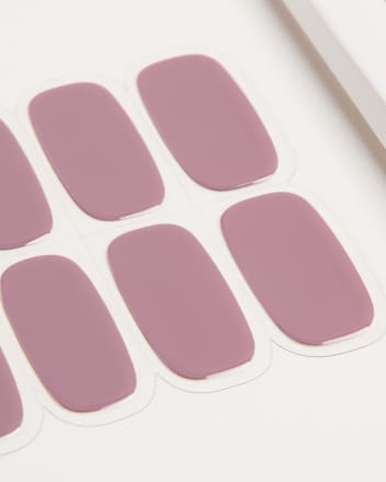 UV Gel Nagelfolien, Gel Strips Silent Night Mauve, 20 St