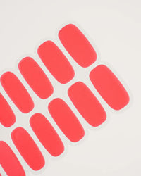 UV Gel Nagelfolien, Gel Strips Sunset Coral, 20 St Doonails