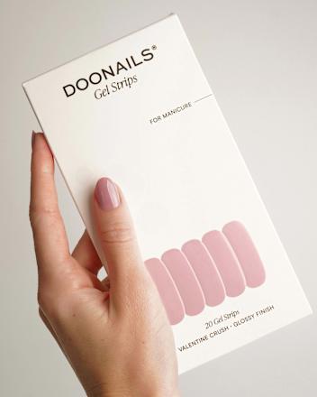UV Gel Nagelfolien, Gel Strips Valentine Crush, 20 St Doonails