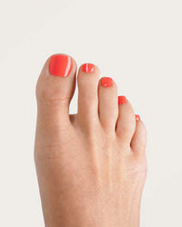 UV Gel Nagelfolien, Pediküre Gel Strips Sunset Coral, 20 St Doonails