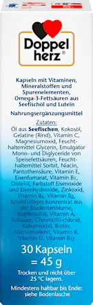 AZ + Omega-3 Extra Capsules 30 stuks, 45 g