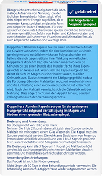 Abnehm Kapseln, 30 St