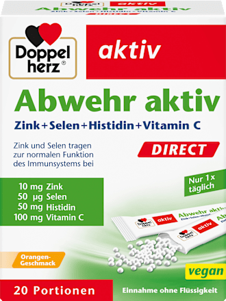 Defense active Direct zakjes 20 stuks, 26 g