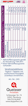 Aktiv-Meno Soja-Isoflavone + Calcium + Vitamin D3 Tabletten 30 St., 52,1 g