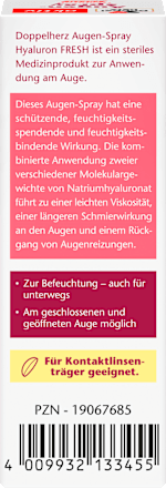 Augen-Spray Hyaluron, 10 ml