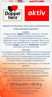 Augen Vital Sehkraft Kapseln 90 St, 60,8 g