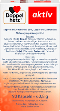 Eye Vital Vision Capsules 90 stuks, 60,8 g