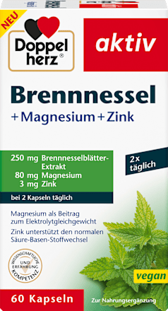 Brennnessel Kapseln 60 St, 26,7 g