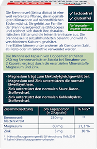 Brennnessel Kapseln 60 St, 26,7 g