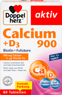 Calcium 900 + D3 tabletten 80 stuks, 205,6 g