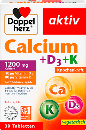 Calcium + Vitamine D3 tabletten 30 stuks, 59,1 g