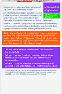 Calcium + Vitamin D3 Tabletten 30 St., 59,1 g