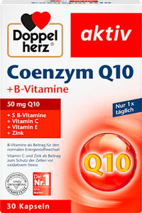 Co-enzym Q 10 + B-vitamines capsules 30 stuks, 12,5 g