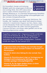 Co-enzym Q10 + Magnesium Capsules 90 stuks, 69,7 g