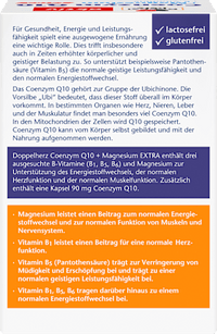 Coenzym Q10 + Magnesium Kapseln 90 St, 69,7 g