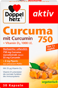 Curcuma 750 capsules 30 stuks, 26,7 g