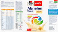 Diät Shake, Vanille Geschmack 20 Portionen, 500 g