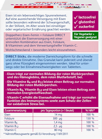 IJzeren vrouwelijke zakjes 60 stuks, 66 g